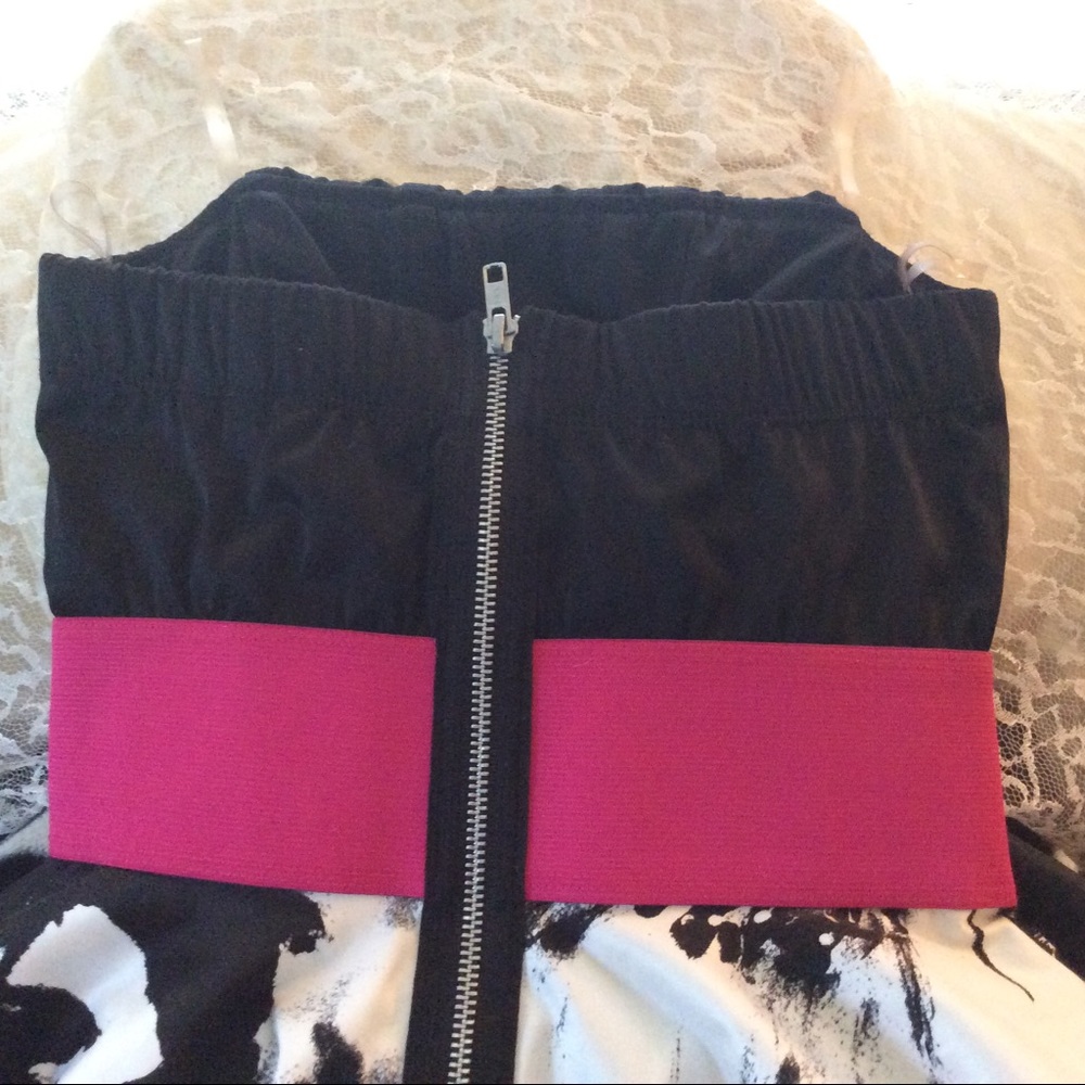 SPEECHLESS Mini Dress Black White Floral SIZE 3 - Picture 4 of 8